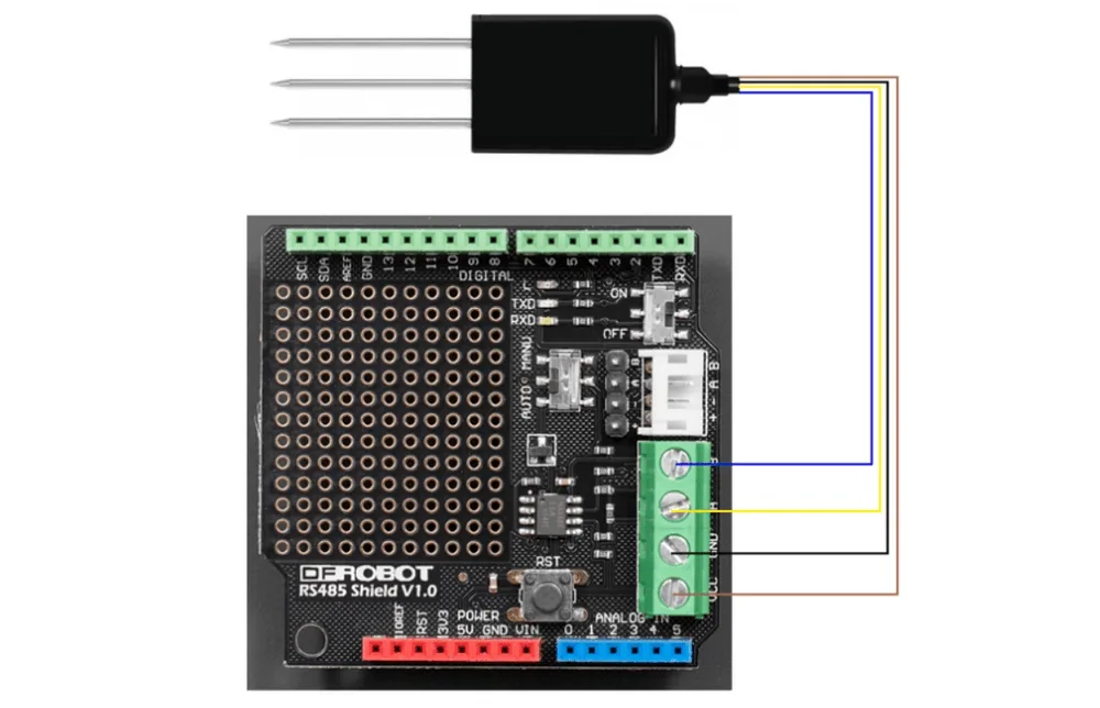 Microcontroller and RS485 integration