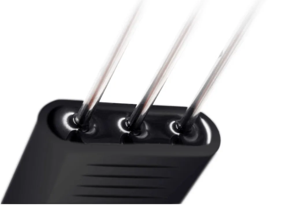 Rugged 316 stainless steel probe