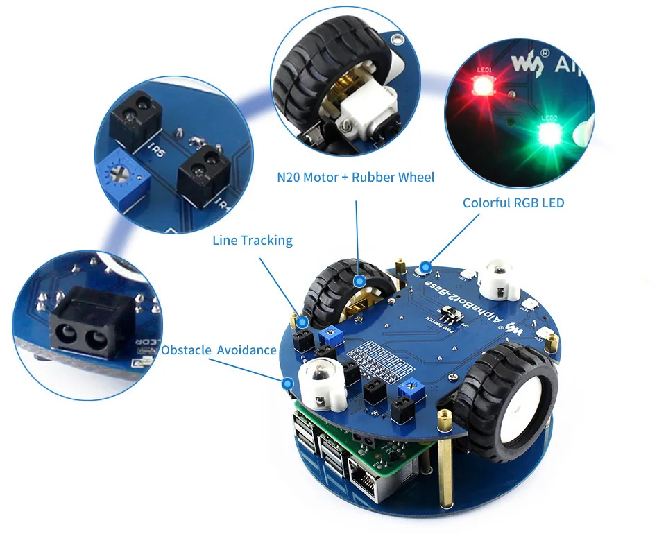 Versatile smart robot features