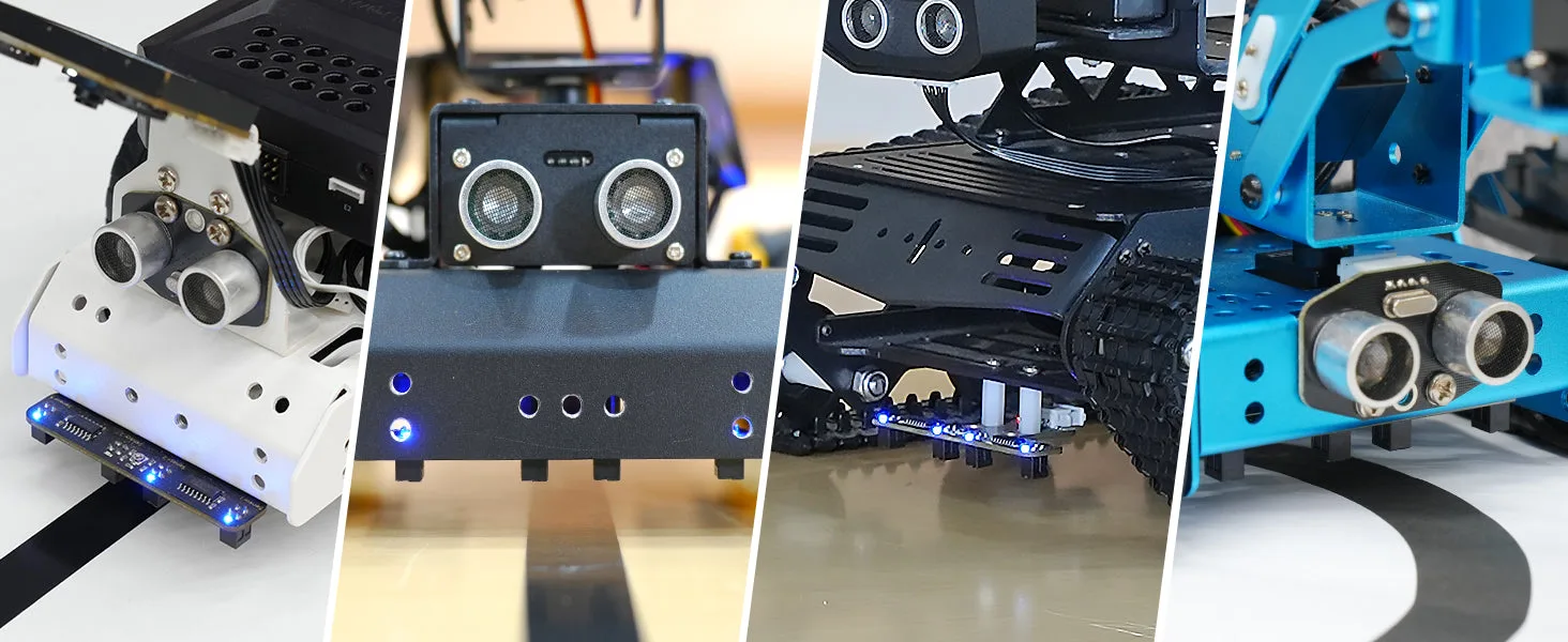 Real-world robotic tracking applications