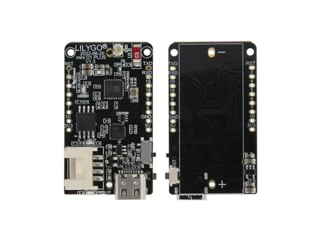 TTGO T-OI Plus ESP32-C3 RISC-V Board with 16340 Battery Holder