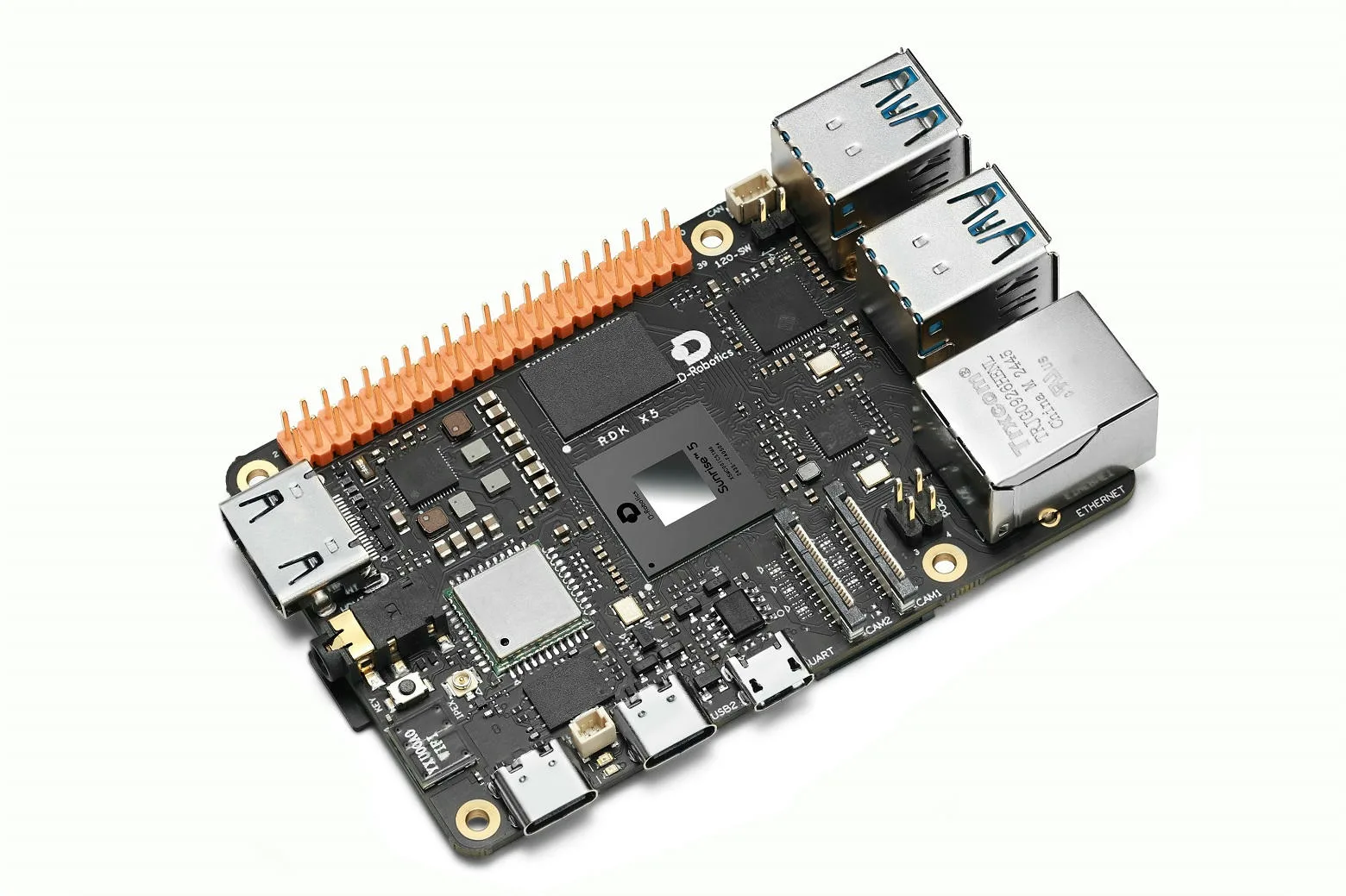D-Robotics RDK X5 AI Developer Kit for ROS Robotics - 4GB, 10Tops