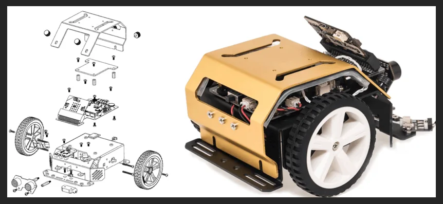 Durable aluminium chassis