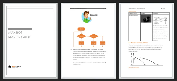 Structured educational course materials