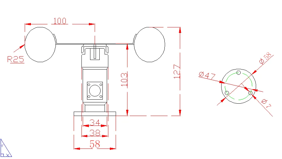 Rugged die-cast aluminium housing