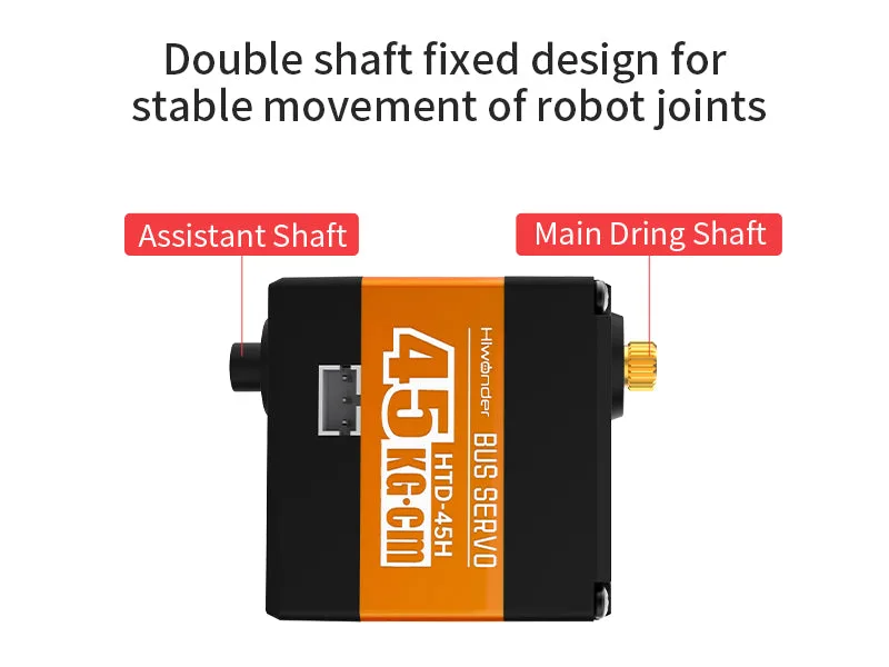 Double shaft design