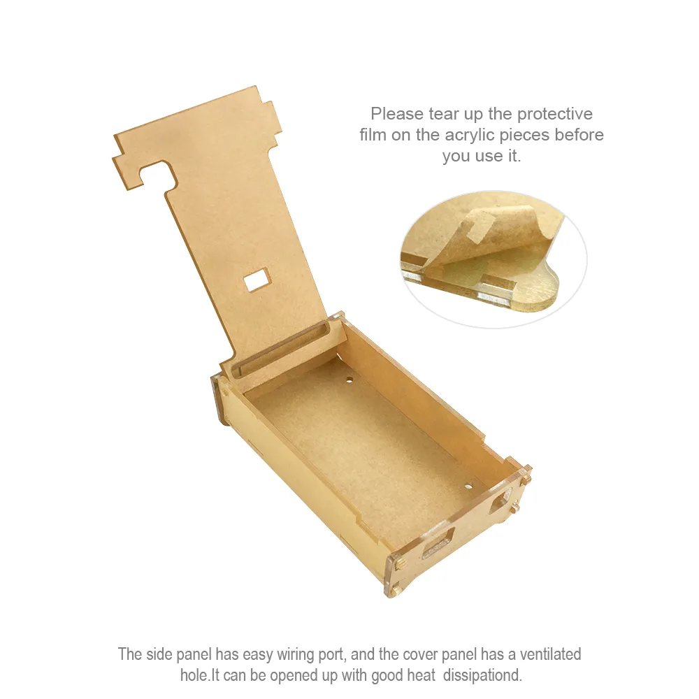 Crystal-clear protective housing