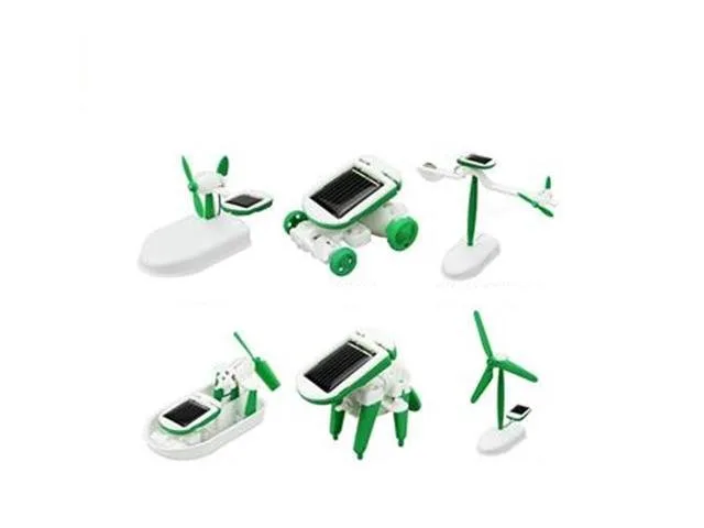 6-in-1 Educational Solar Robot DIY Kit