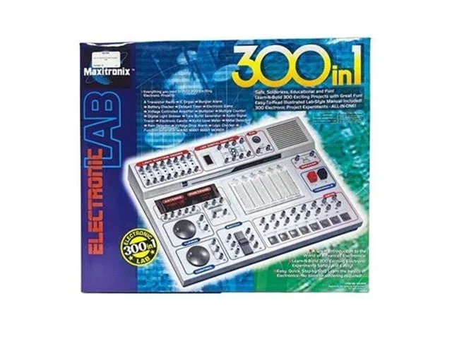 Maxitronix 300-in-One Electronic Project Lab (MX-908)