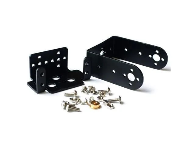 Aluminium Pan and Tilt Servo Bracket Kit for MG995 and MG996