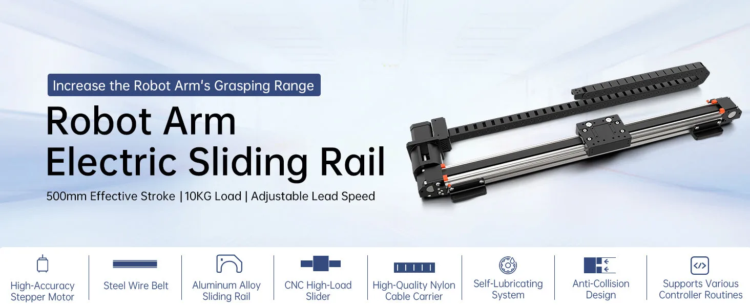Extended stroke and high load capacity