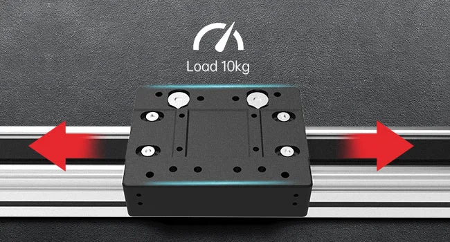 Self-lubricating CNC sliders