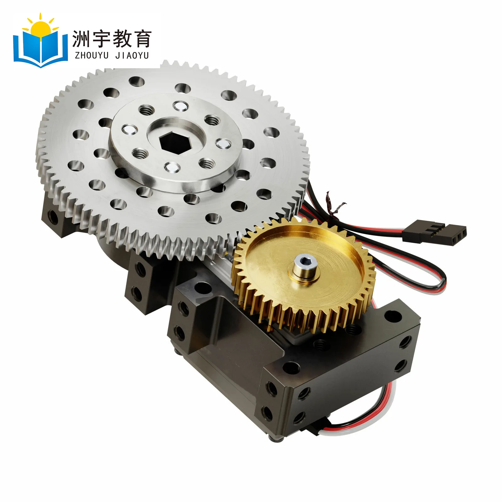 Stingray-2 Servo Gearbox (0.34 sec/60°, 30RPM, 700 oz-in Torque, 900° Rotation)