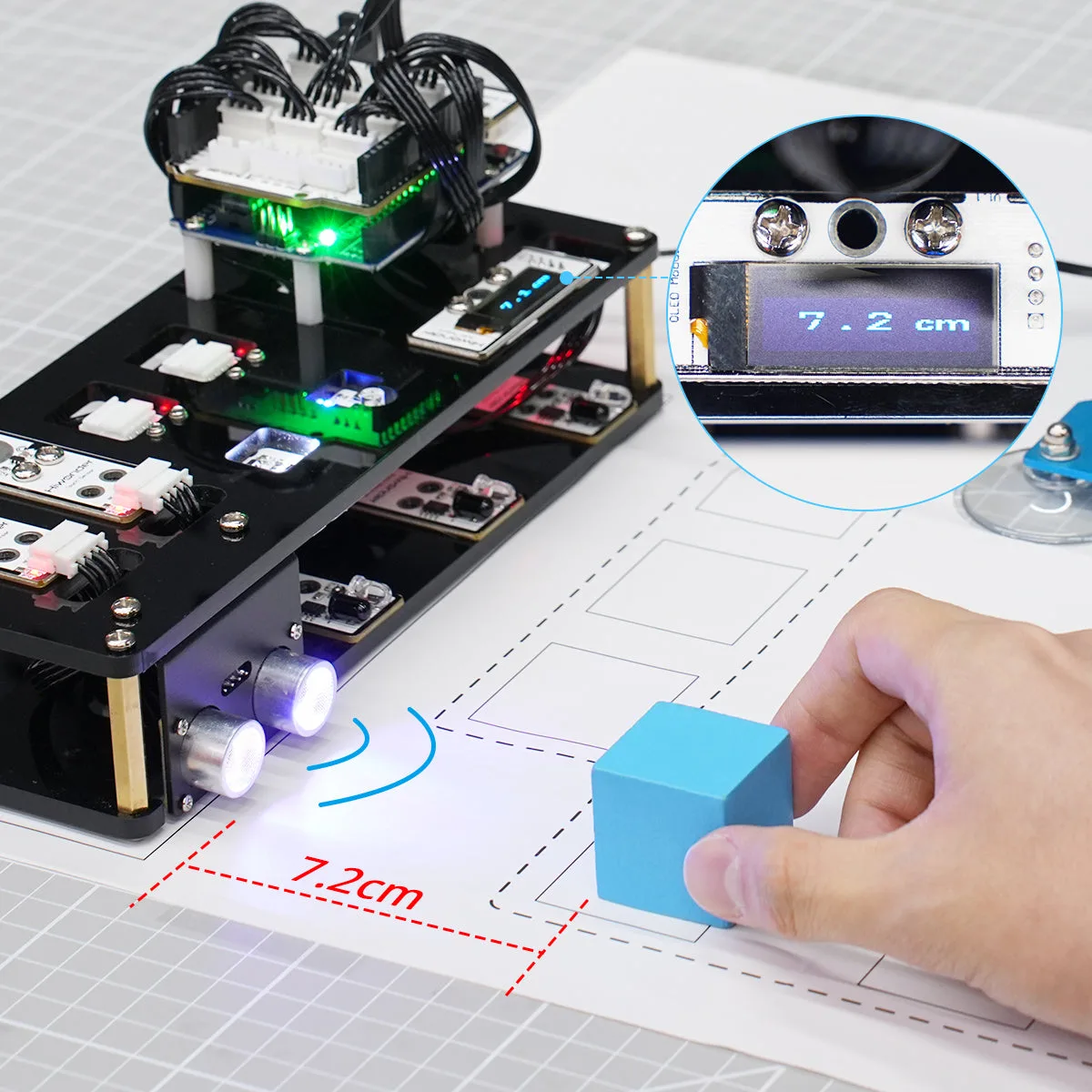 Ultrasonic distance measurement