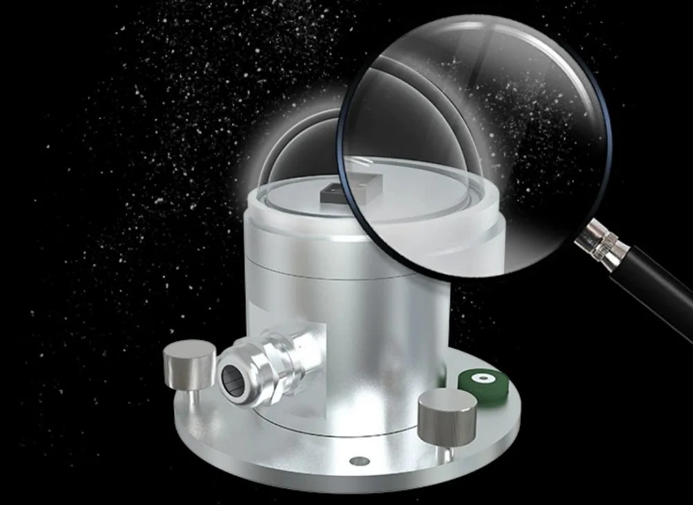 Integrated high-transmittance dust cover