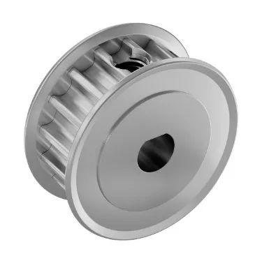 5414 Series 5mm HTD Pitch Set Screw Pinion Timing Belt Pulley (6mm D-Bore, 16 Tooth)