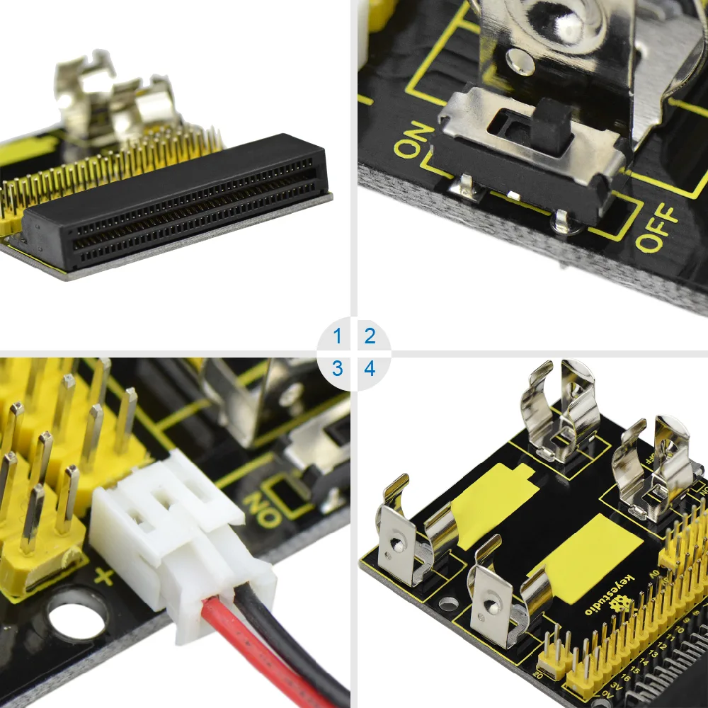 Dual battery holder design