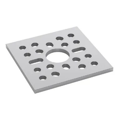 3123 Series Pattern Plate (1 x 1 Hole, 48 x 48mm)