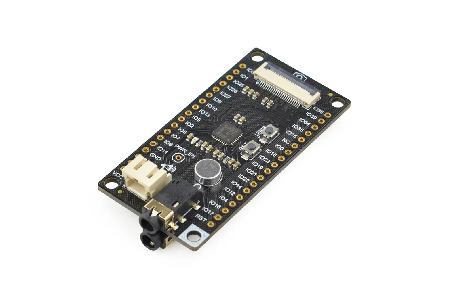 FireBeetle Camera & Audio Media Board for ESP32 (OV7725, NAU8822, SDIO)