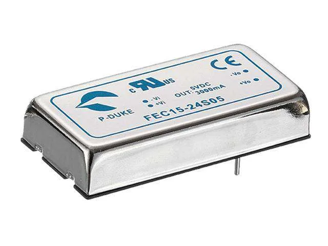 P-Duke FEC15-48S05 15W Isolated DC-DC Converter 48V to 5V 3A