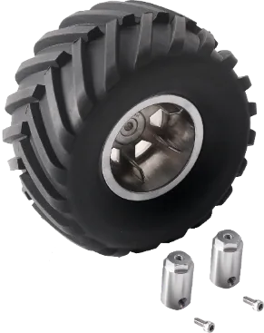 All-terrain tire set