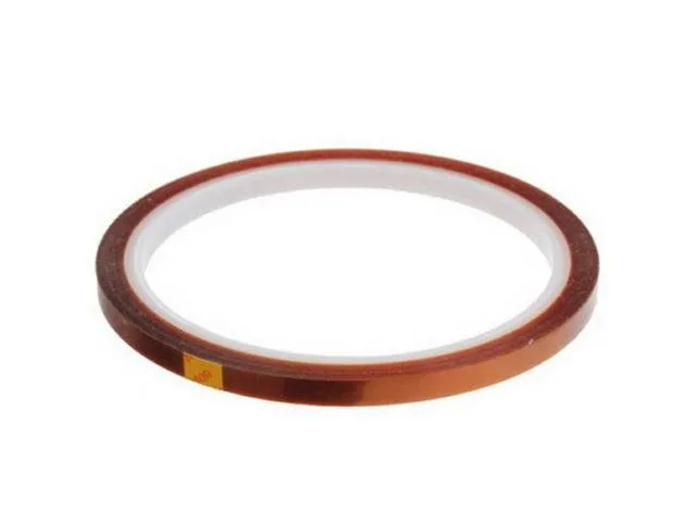 High Temperature Polyimide Heat Resistant Tape, 10 mm x 33 m