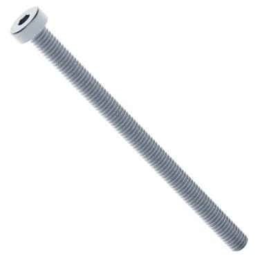 2804 Series Zinc-Plated Steel Low Profile Socket Head Screw (M4 x 0.7mm, 60mm Length)
