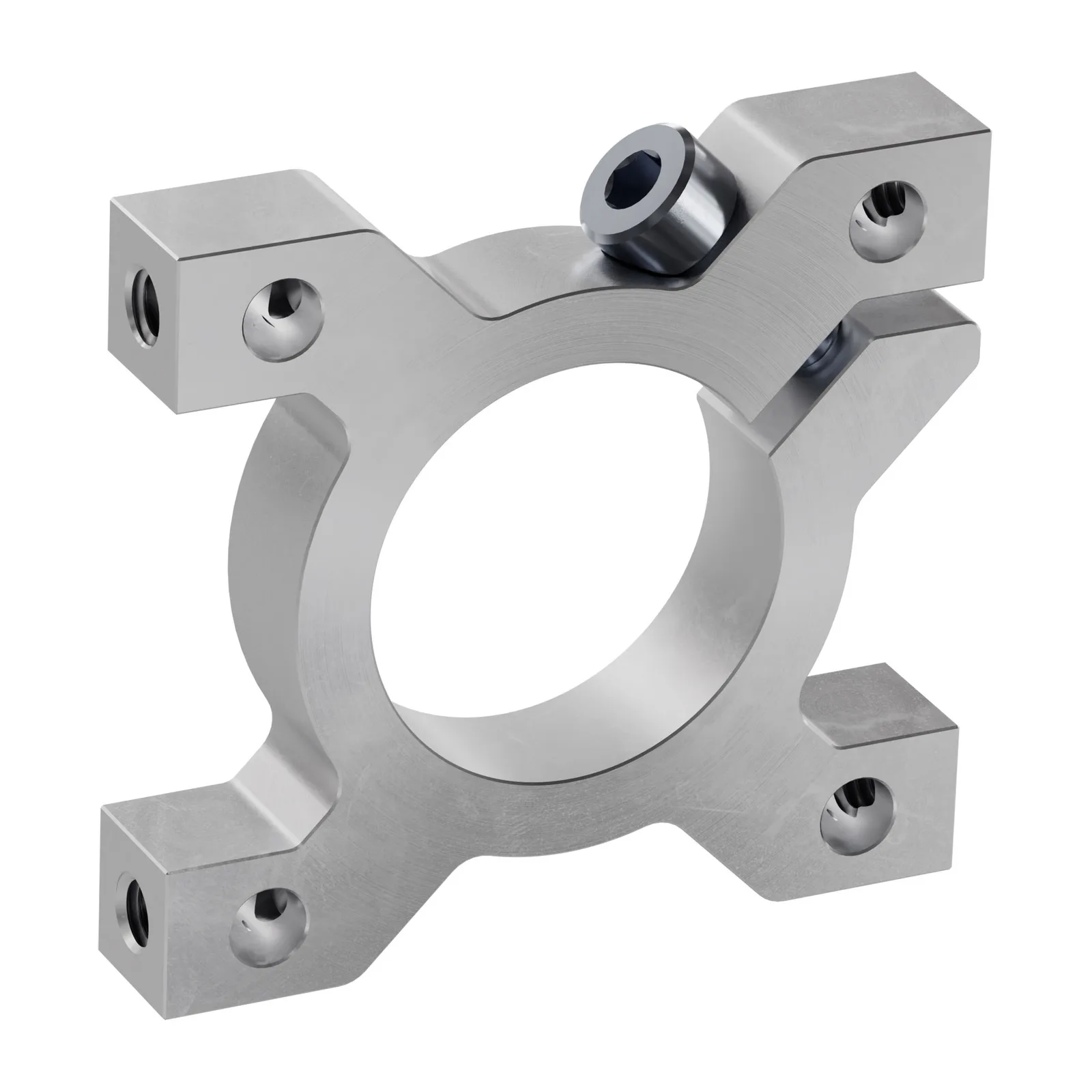 3401 Series 2-Side, 2-Post Clamping Mount (43mm Width, 22mm Bore)