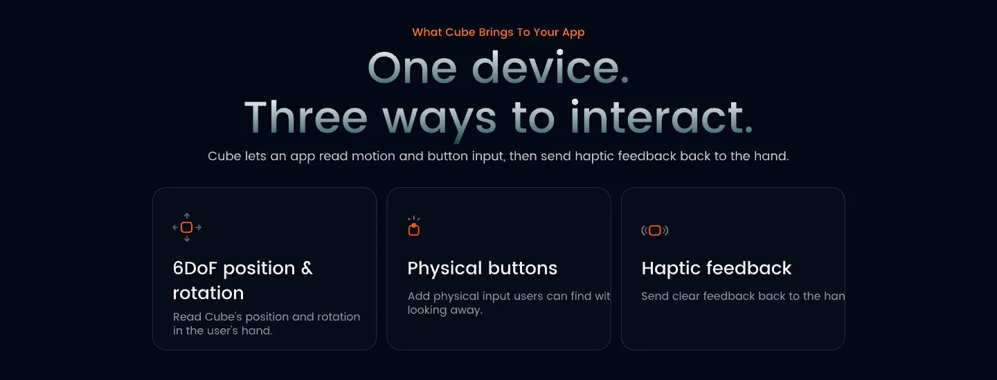 Three tactile interaction layers