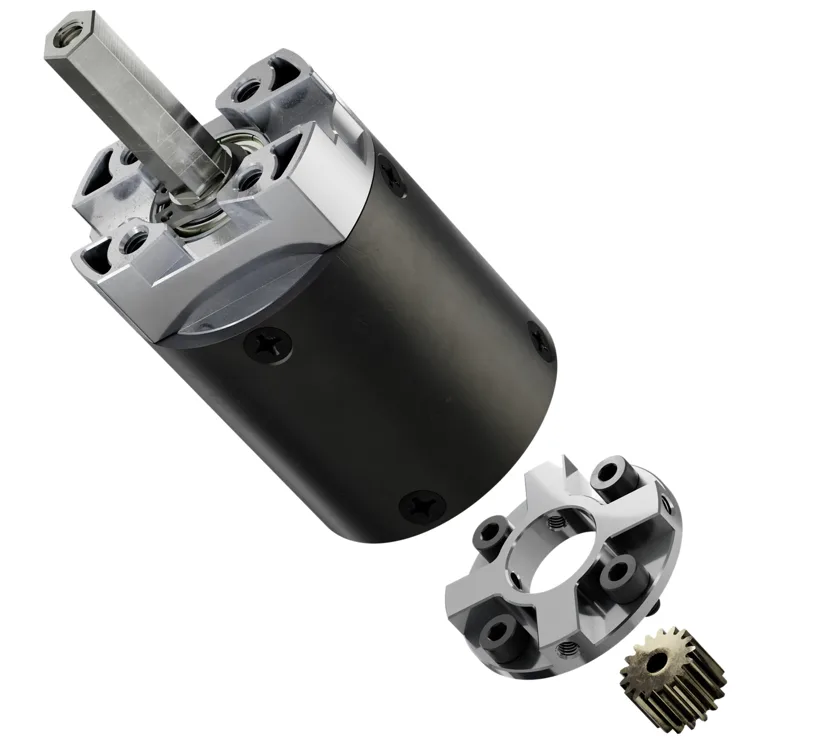 7103 Series Planetary Gearbox (50.9:1 Ratio, 24mm Length 8mm REX Shaft)