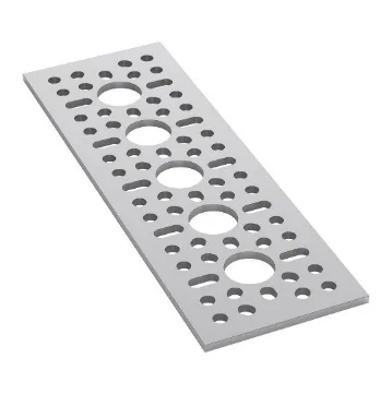 3123 Series Pattern Plate (1 x 5 Hole, 48 x 144mm)