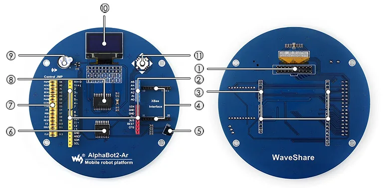 AlphaBot2-Base chassis