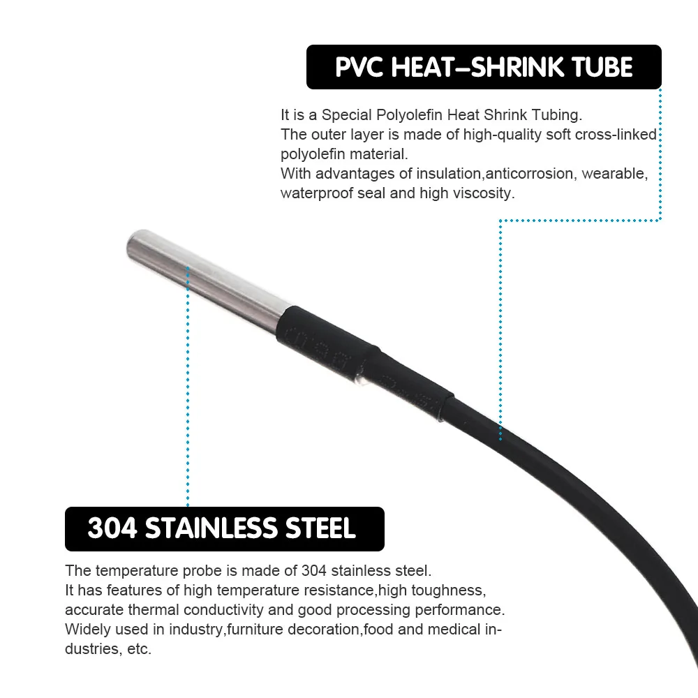 Wide temperature sensing range