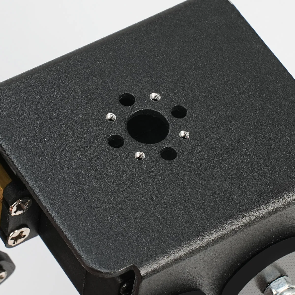 Versatile M2 and M3 mounting holes