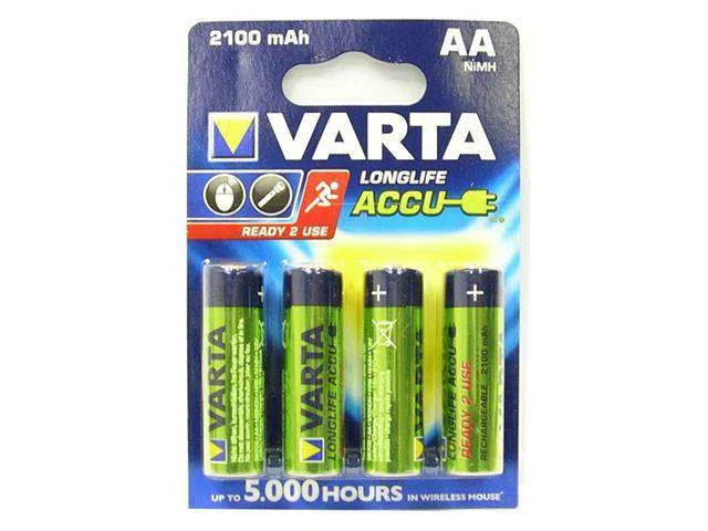 Varta 1.2V 2100mAh AA NiMH Rechargeable Battery