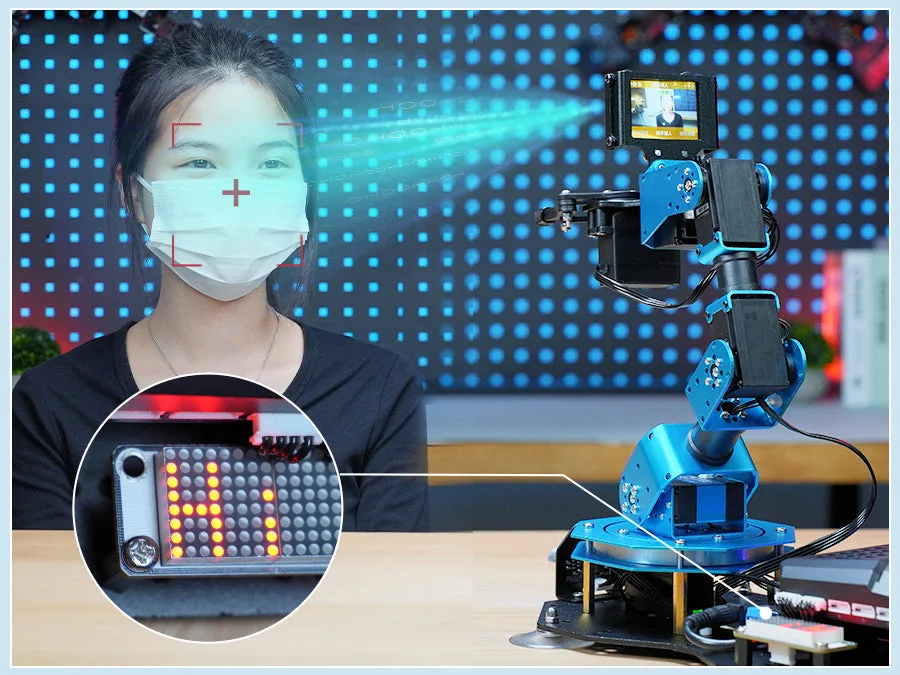 Facial recognition and display feedback