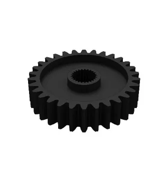 4307 Series Steel, MOD 0.8, Servo Gear (24 Tooth Spline, 30 Tooth)