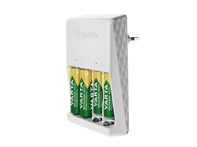 Varta 57657 NiMH Battery Charger with 4x AA 2100 mAh Batteries
