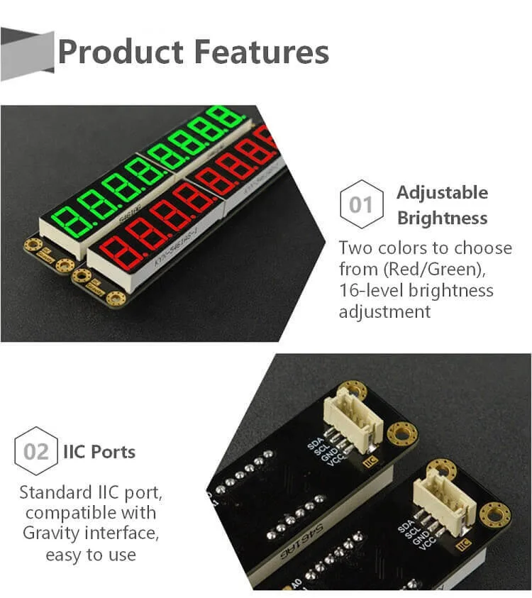 I2C bus with selectable addresses