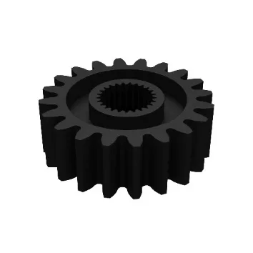 4307 Series Steel, MOD 0.8, Servo Gear (24 Tooth Spline, 20 Tooth)