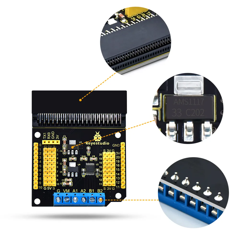 Dual H-bridge motor control