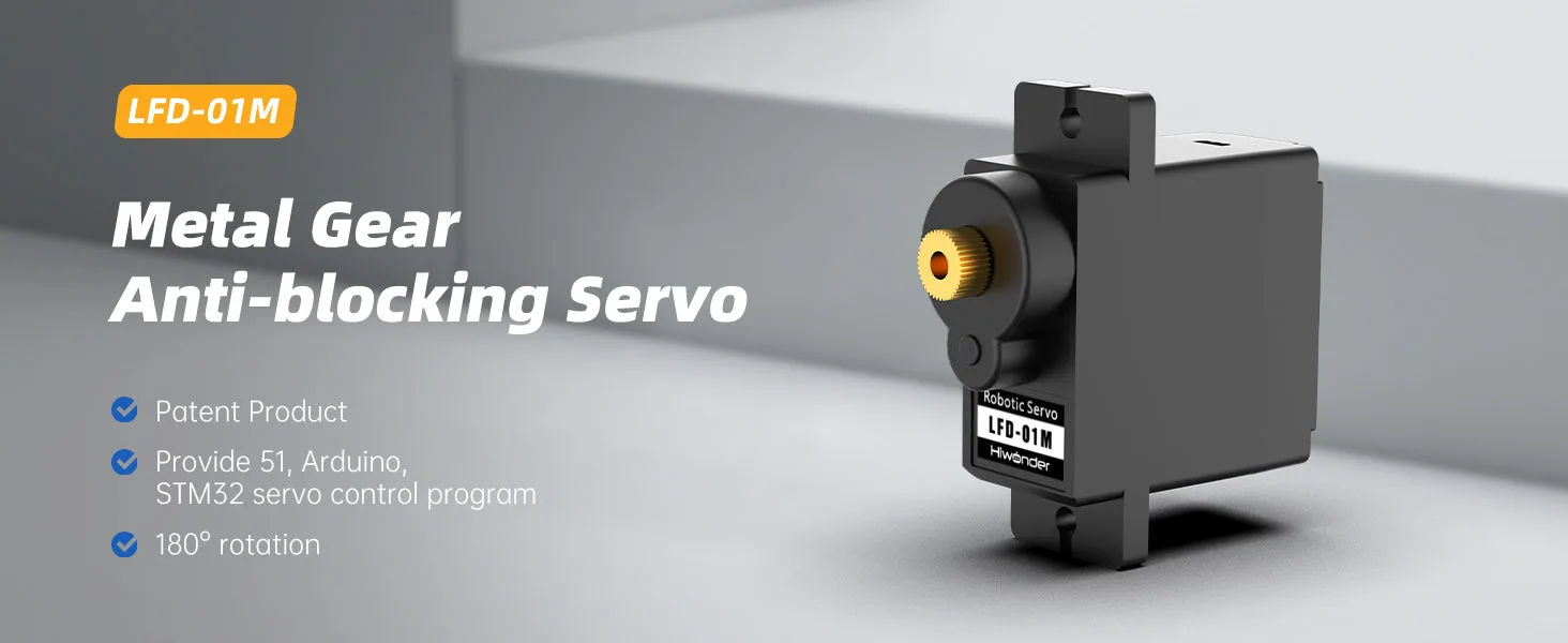 Compact micro servo design