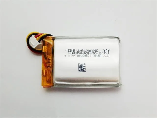 EEMB 3.7V 1850mAh Lithium Polymer Battery