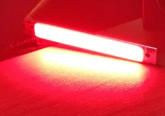Uniform red COB illumination