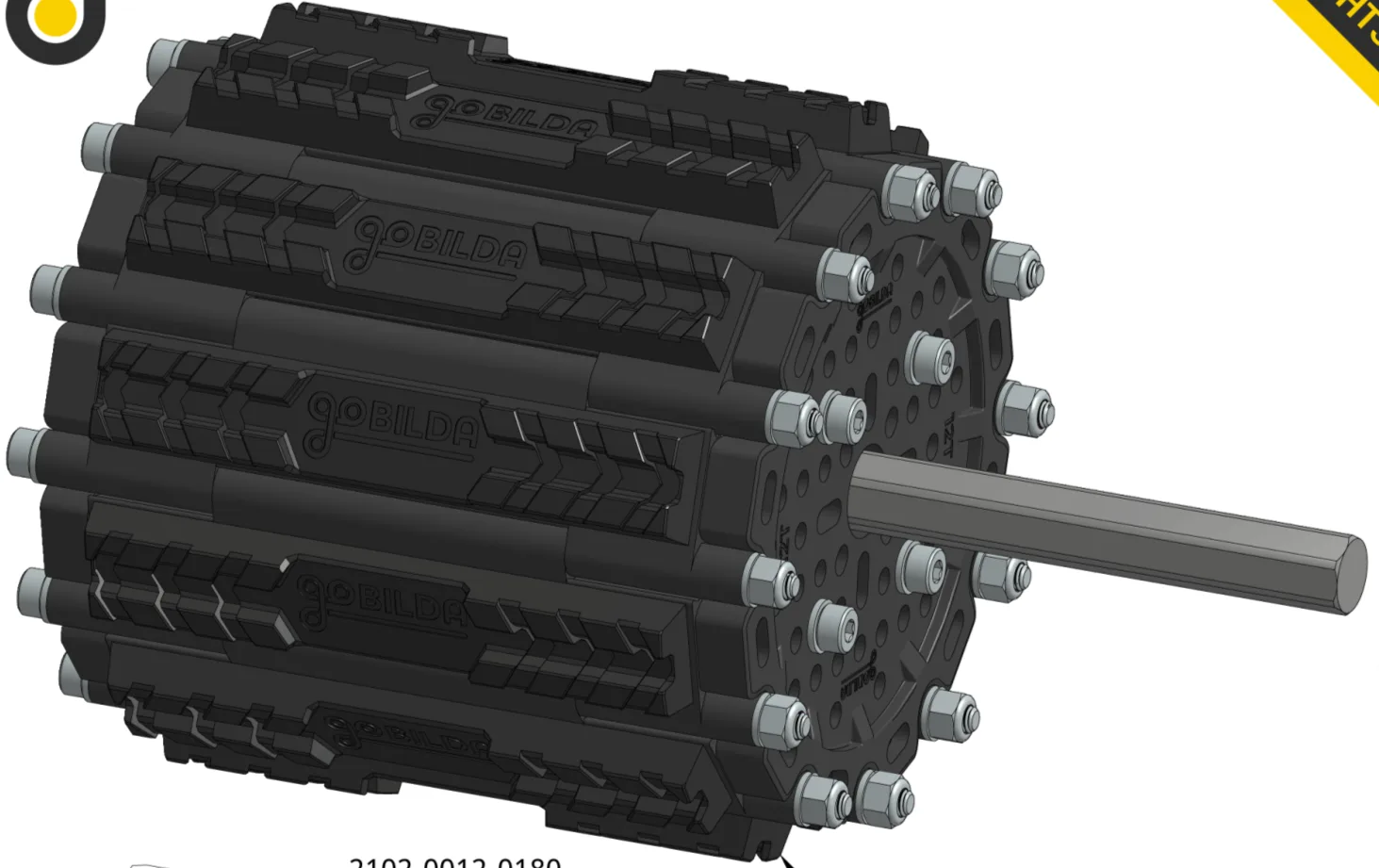Badlands Tank Track extra-wide wheel