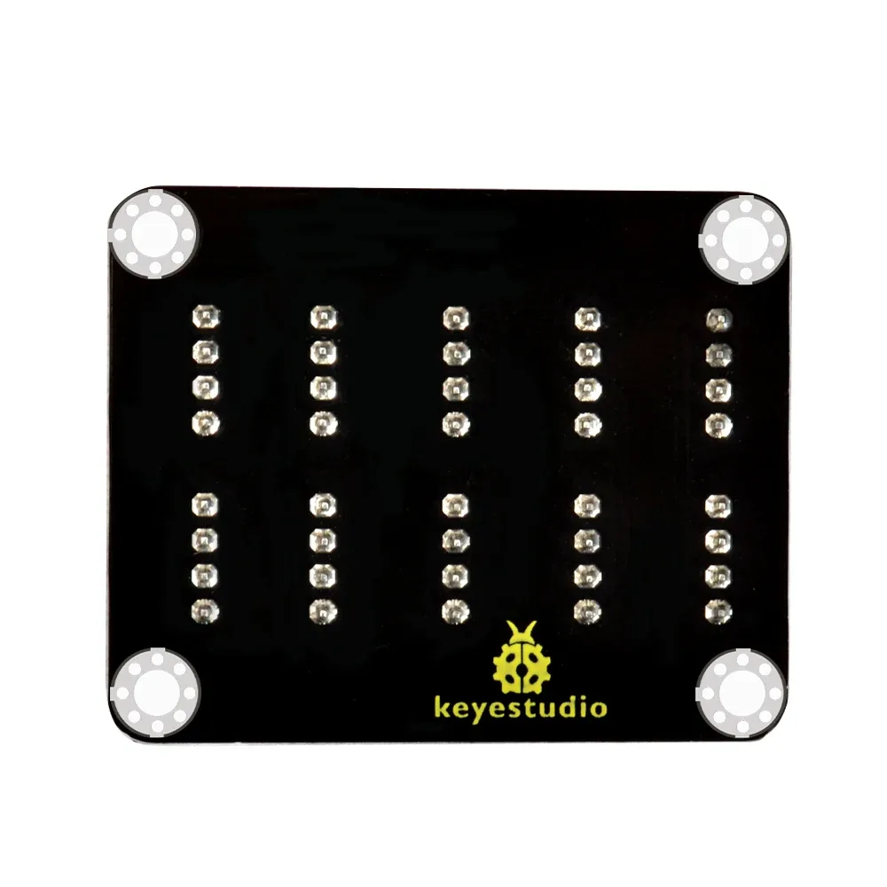 Standard 2.54mm pin pitch