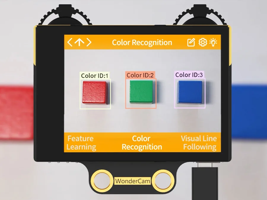 Real-time colour recognition