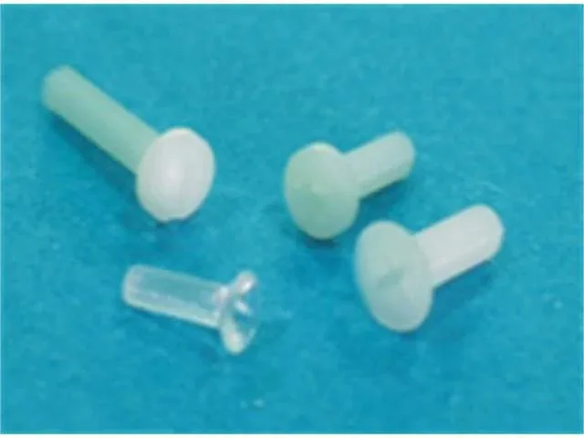 Natural Nylon M3 x 0.5P Screw, 8 mm Length