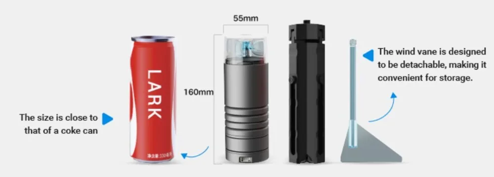 Compact and portable design