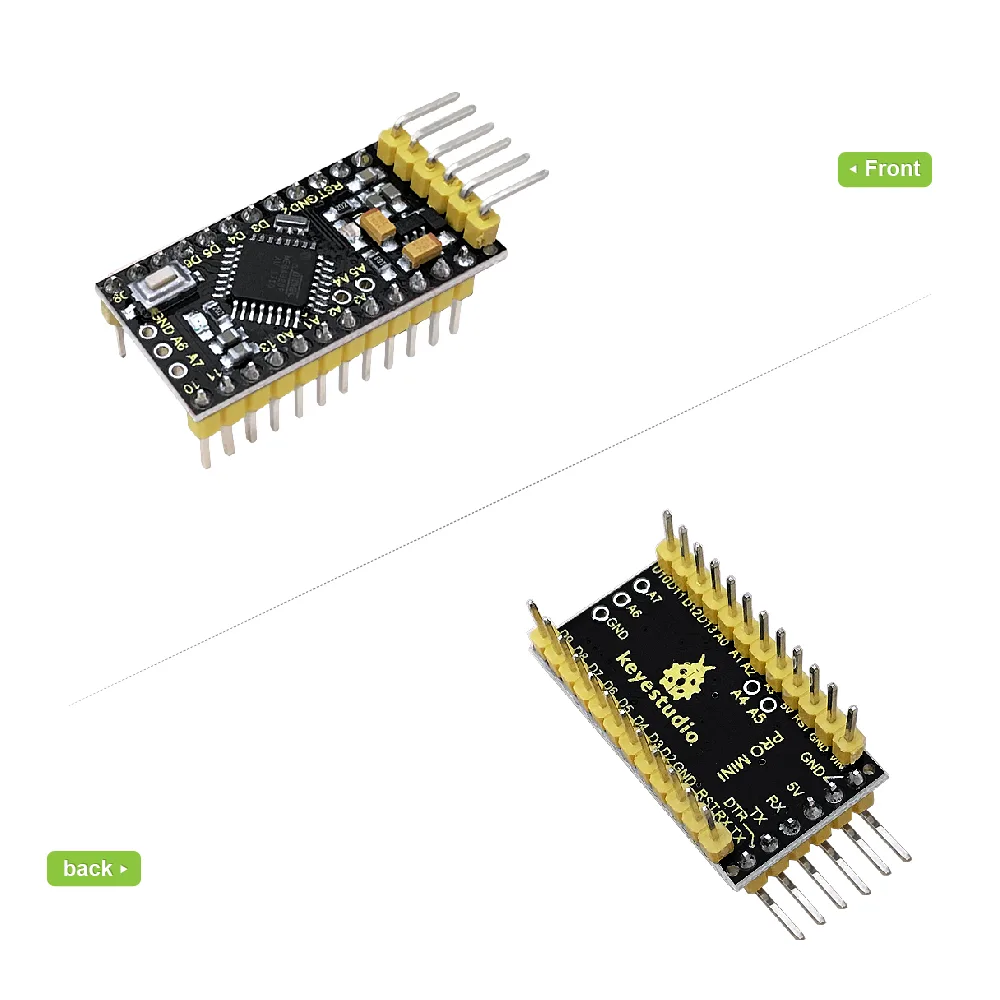 Compact ATmega328 microcontroller